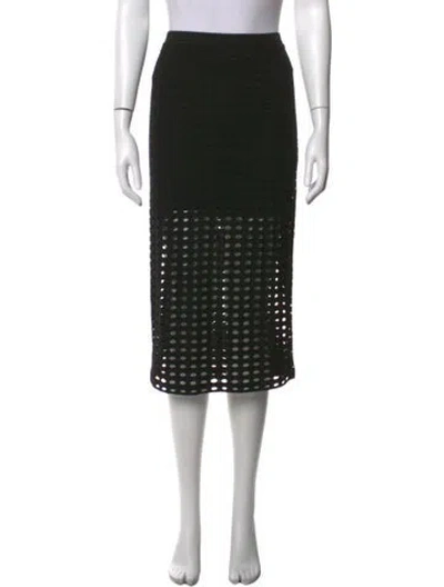 Pre-owned Alexander Wang Midi Length Skirt In Black