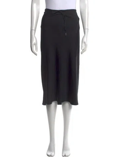 Pre-owned Alexander Wang Midi Length Skirt In Black