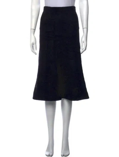 Pre-owned Alexander Wang Midi Length Skirt In Black