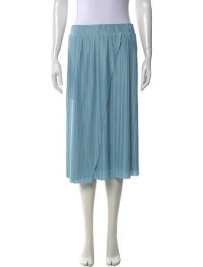 Pre-owned Alexander Wang Midi Length Skirt In Blue