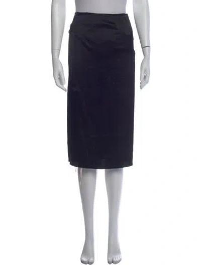 Pre-owned Alexander Wang Midi Length Skirt In Blue