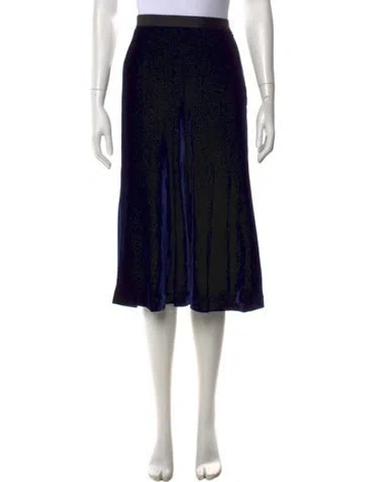 Pre-owned Alexander Wang Midi Length Skirt In Blue