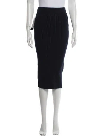 Pre-owned Alexander Wang Midi Length Skirt In Blue