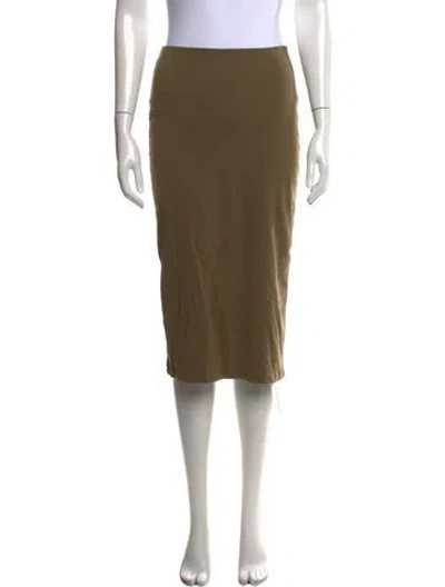 Pre-owned Alexander Wang Midi Length Skirt In Green