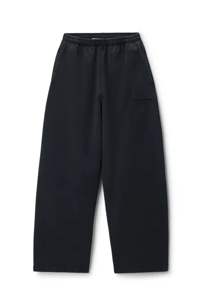 Alexander Wang Mid-rise Relaxed Sweatpant Washed Black