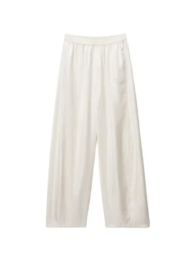Alexander Wang Mid-rise Track Pant In White