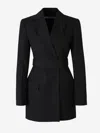 Alexander Wang Tailored Belted Blazer Dress