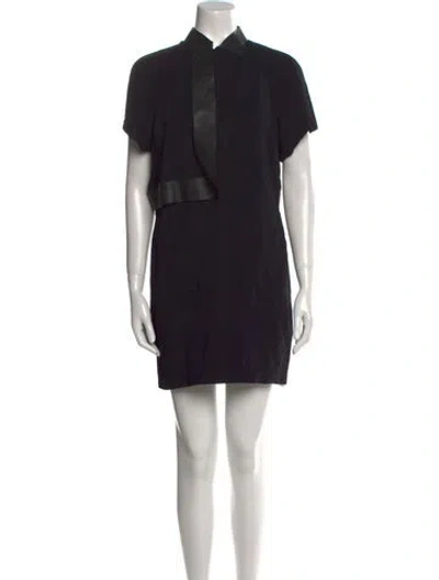 Pre-owned Alexander Wang Mini Dress In Black