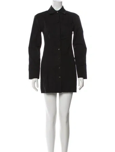 Pre-owned Alexander Wang Mini Dress In Black