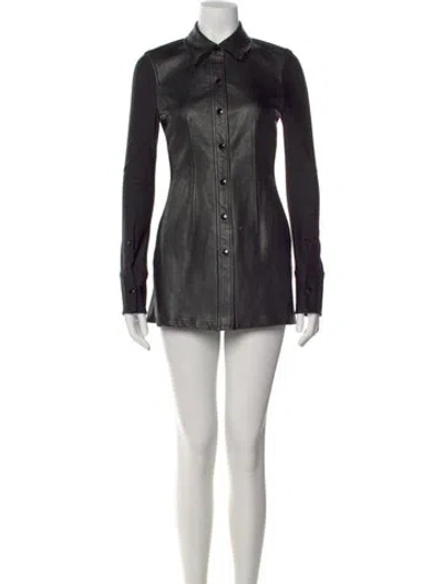Pre-owned Alexander Wang Mini Dress In Black