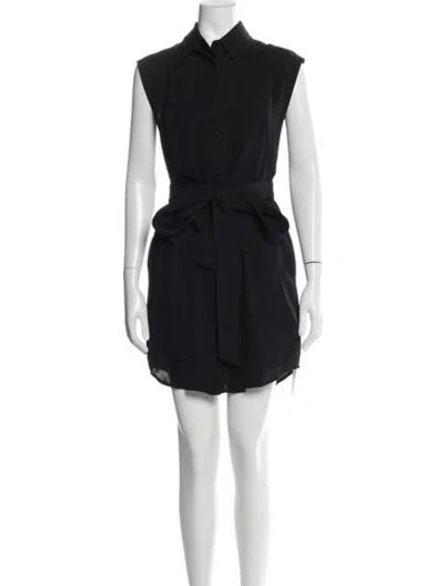 Pre-owned Alexander Wang Mini Dress In Black