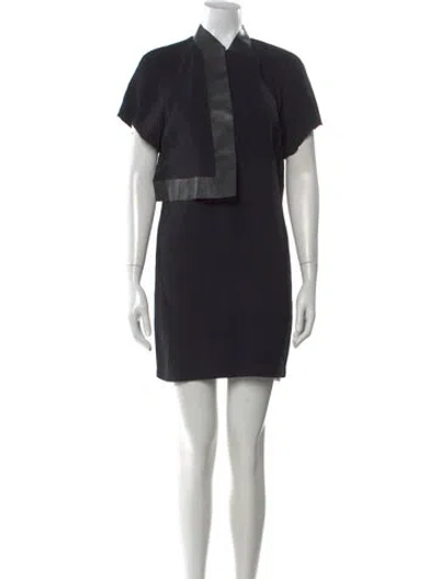 Pre-owned Alexander Wang Mini Dress In Black