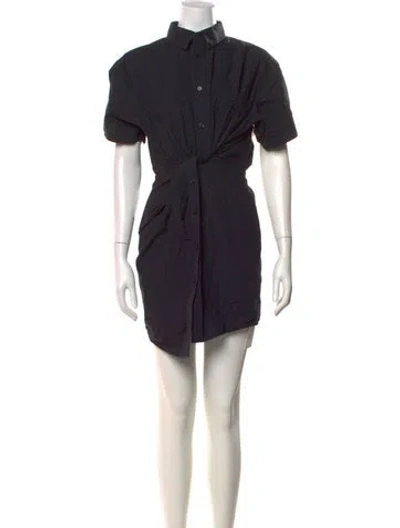 Pre-owned Alexander Wang Mini Dress In Black