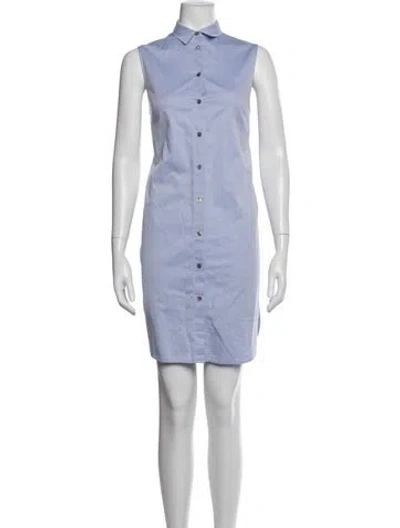 Pre-owned Alexander Wang Mini Dress In Blue