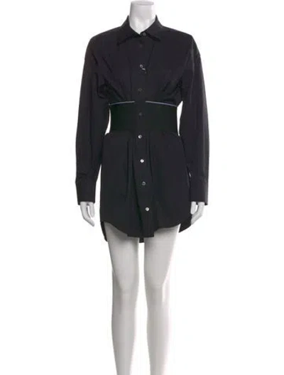 Pre-owned Alexander Wang Mini Dress W/ Tags In Black