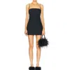 Alexander Wang Mini Dress With Built-in Shorts In Animal Print