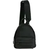 Alexander Wang Punch Mini Sling Backpack In Canvas In 001 Black