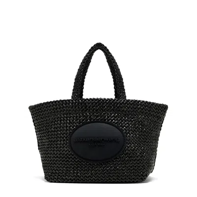 Alexander Wang Mini Punch Small Tote Handbag In Purple