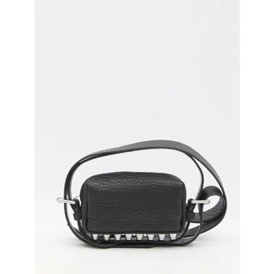 Alexander Wang Mini Ricco Crossbody Bag In Gray