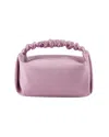 Alexander Wang Mini Scrunchie Handbag In Pink