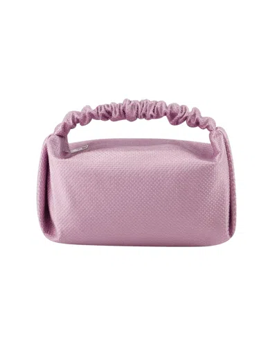 ALEXANDER WANG MINI SCRUNCHIE HANDBAG - ALEXANDER WANG - POLYESTER - WINSOME ORCHID