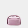Alexander Wang Mini Scrunchie Handbag In Pink