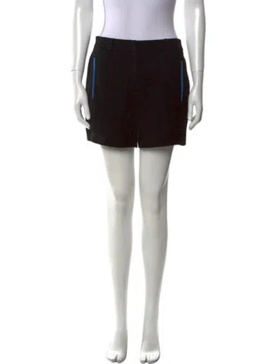 Pre-owned Alexander Wang Mini Shorts In Black