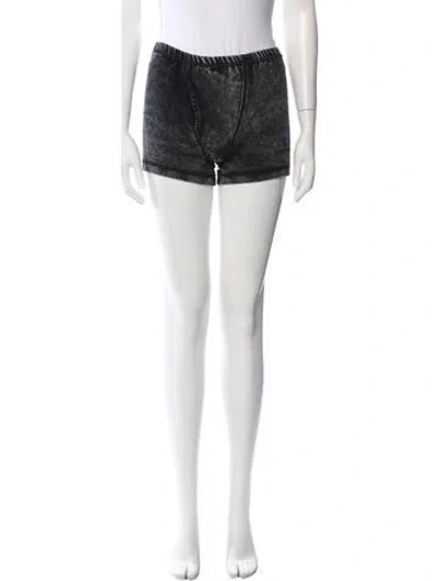 Pre-owned Alexander Wang Mini Shorts In Black