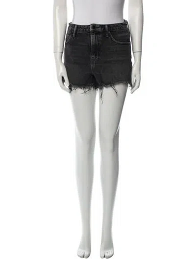 Pre-owned Alexander Wang Mini Shorts In Black