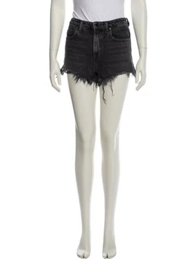 Pre-owned Alexander Wang Mini Shorts In Black