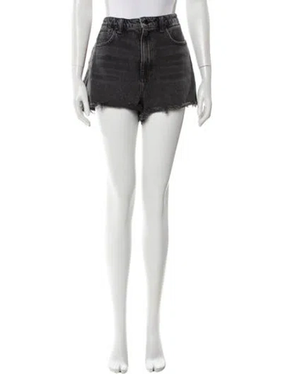 Pre-owned Alexander Wang Mini Shorts In Black