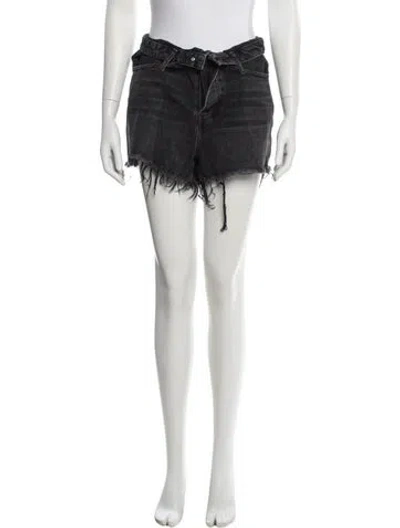 Pre-owned Alexander Wang Mini Shorts In Black