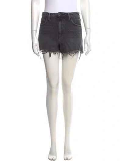 Pre-owned Alexander Wang Mini Shorts In Black