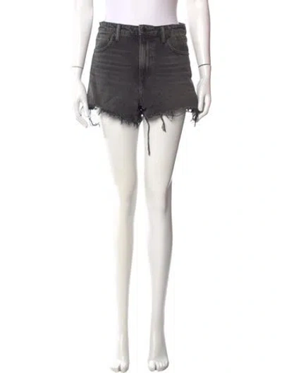 Pre-owned Alexander Wang Mini Shorts In Black