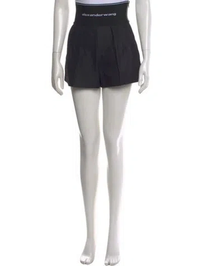 Pre-owned Alexander Wang Mini Shorts In Black