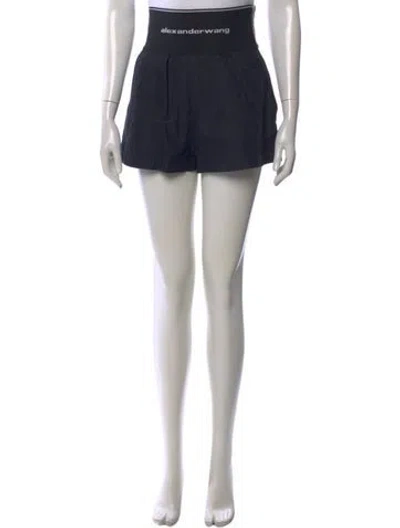 Pre-owned Alexander Wang Mini Shorts In Black