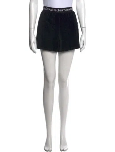 Pre-owned Alexander Wang Mini Shorts In Black