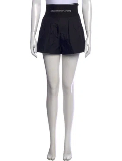 Pre-owned Alexander Wang Mini Shorts In Black