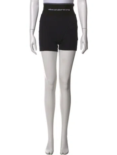 Pre-owned Alexander Wang Mini Shorts In Black