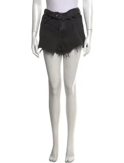 Pre-owned Alexander Wang Mini Shorts In Black