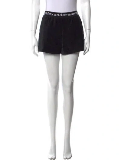 Pre-owned Alexander Wang Mini Shorts In Black