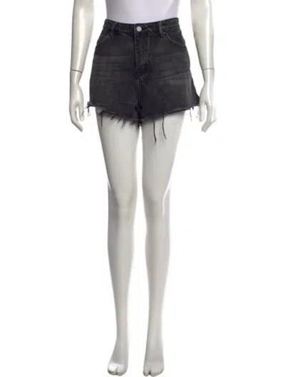 Pre-owned Alexander Wang Mini Shorts In Black