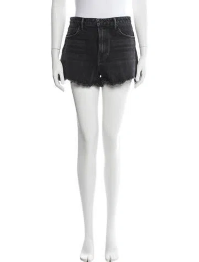 Pre-owned Alexander Wang Mini Shorts In Black