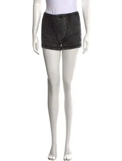 Pre-owned Alexander Wang Mini Shorts In Black