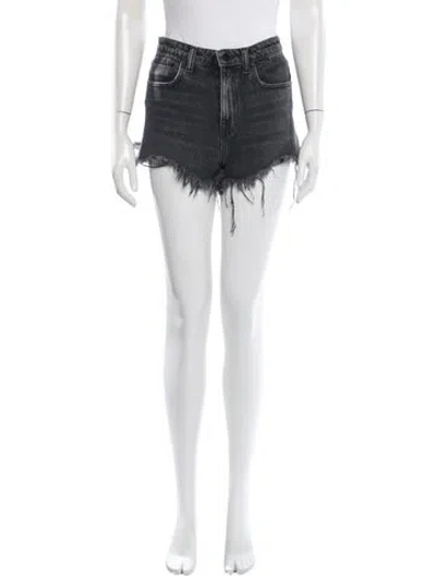 Pre-owned Alexander Wang Mini Shorts In Black