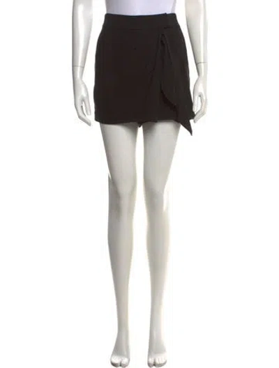 Pre-owned Alexander Wang Mini Shorts In Black