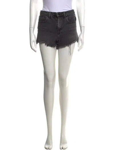 Pre-owned Alexander Wang Mini Shorts In Black