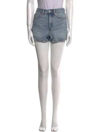 Pre-owned Alexander Wang Mini Shorts In Blue