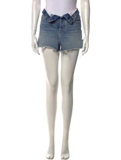 Pre-owned Alexander Wang Mini Shorts In Blue