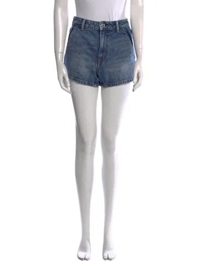 Pre-owned Alexander Wang Mini Shorts In Blue